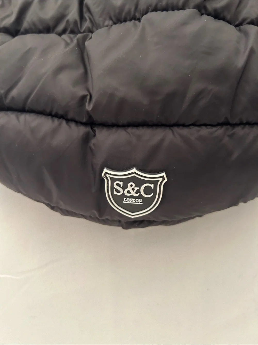 Reversible Black/gray Quilted Dog Puffer Vest - Insulated Pet Jacket